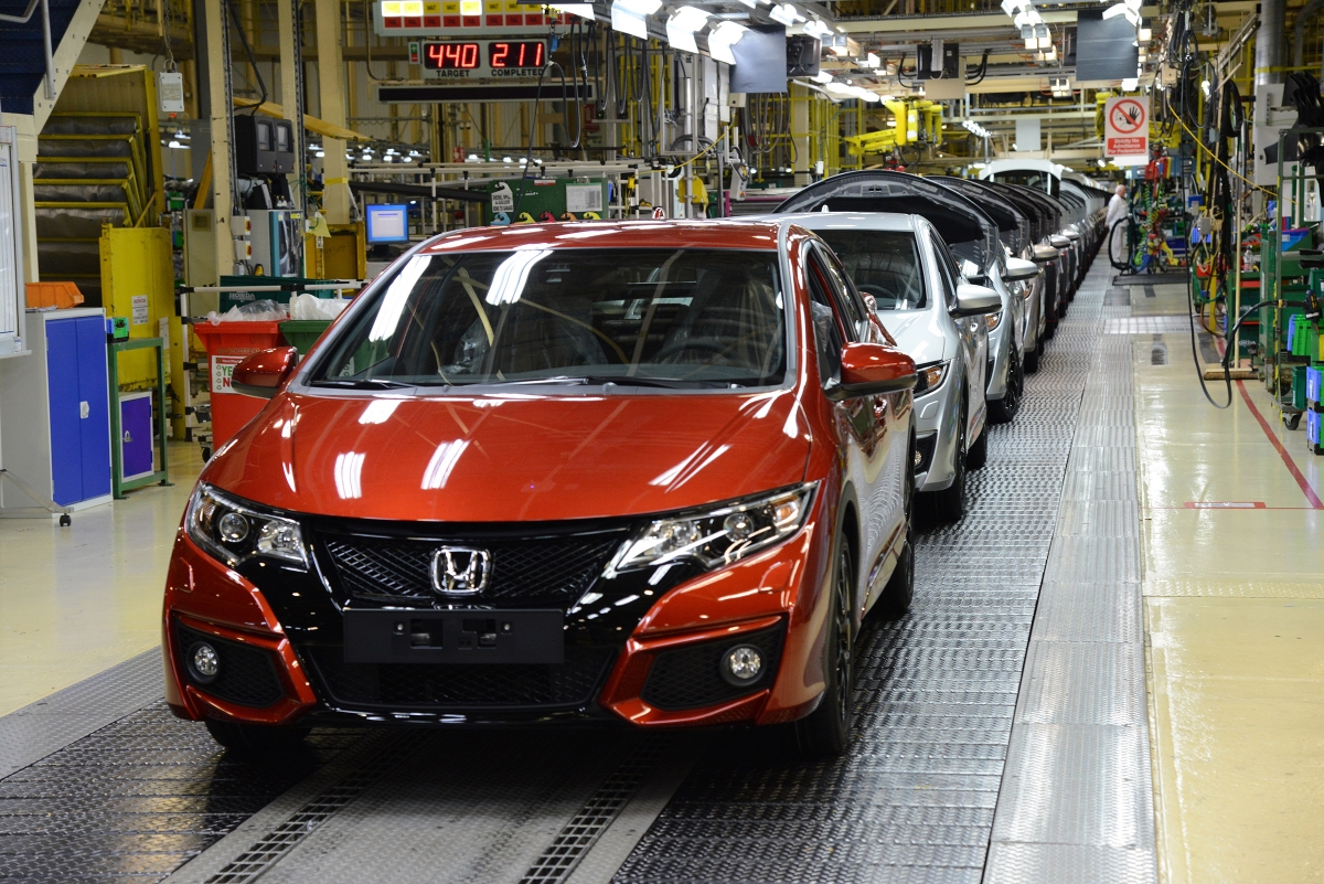 Завод Honda в Японии
