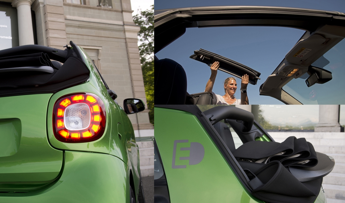 Smart Fortwo Electric Drive Cabrio. Попрощайтесь со стереотипами