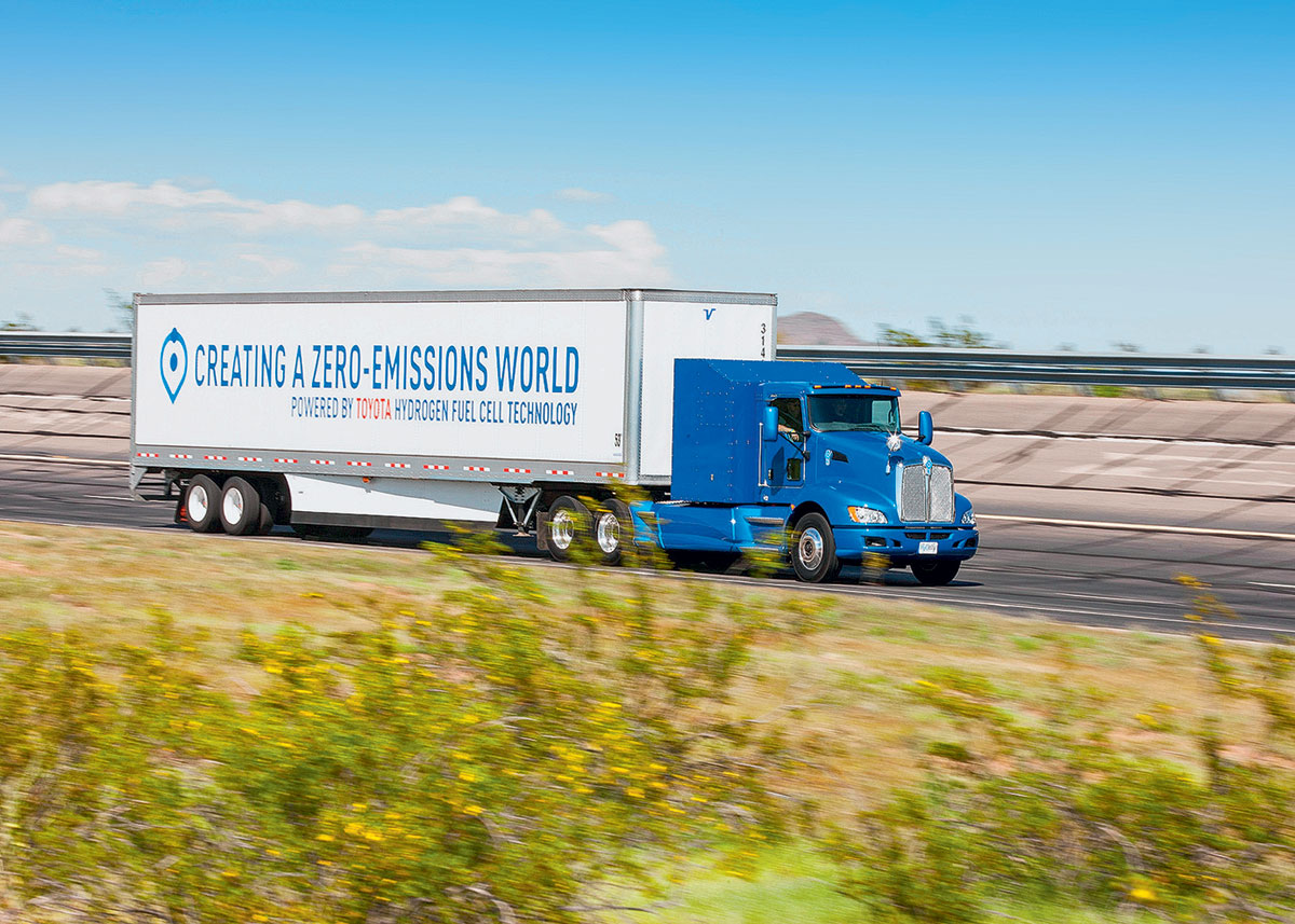 Гидрогенный «магистральник»: грузовик на топливных элементах