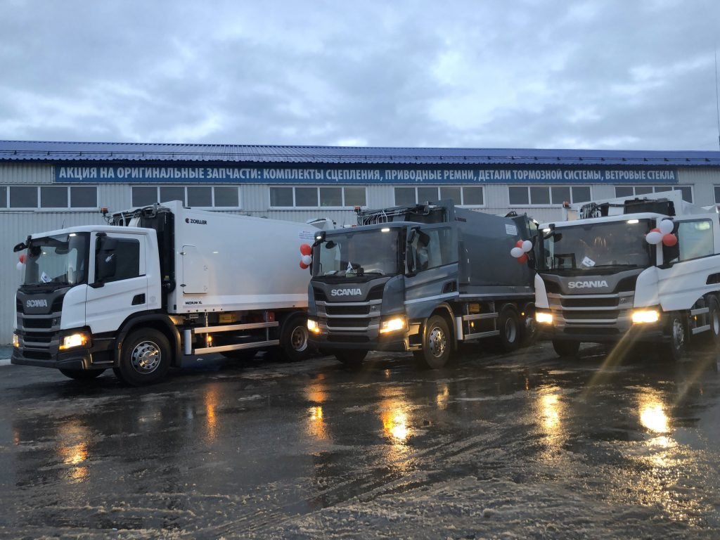 Вывоз мусора круглосуточно: новая коммунальная техника Scania появится в Чувашии