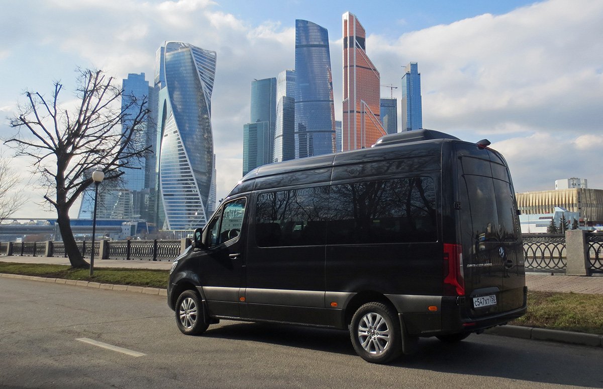 Проект кортеж: микроавтобус Mercedes-Benz Sprinter Tourer за 6 млн рублей