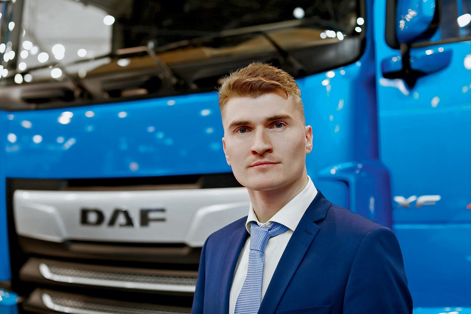Как водитель грузовика может снизить расход  топлива на 10-20%: опыт DAF Driver Academy