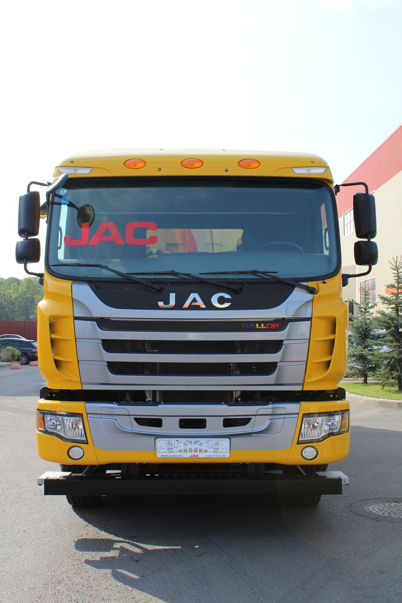 Завершена сертификация китайского самосвала JAC N350 для российского рынка