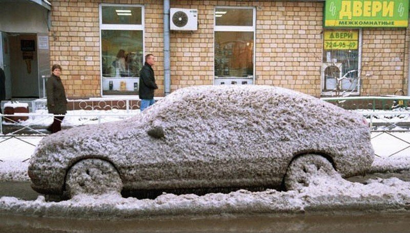 Почему опасно мыть машину зимой
