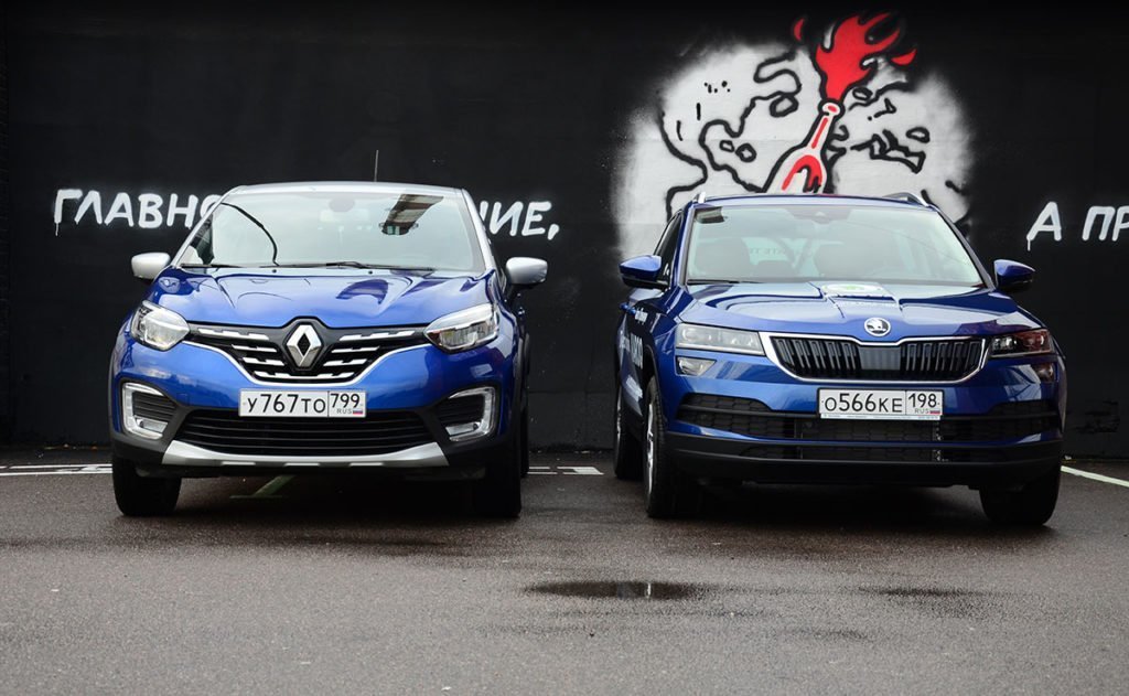 Сравнили Renault Kaptur и Skoda Karoq. Стоит ли переплачивать 400 тысяч за «Карок»?