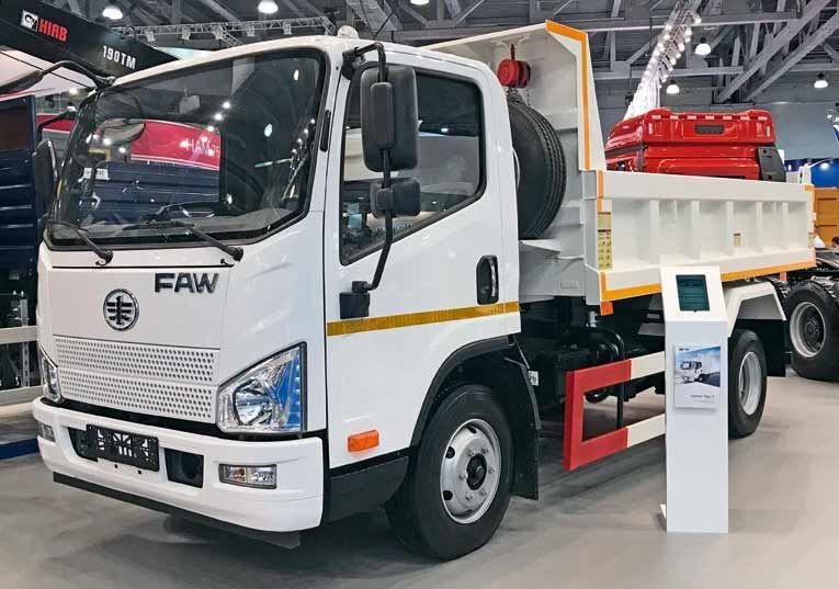 Продажи грузовиков FAW в России за 2020 год выросли на 100%