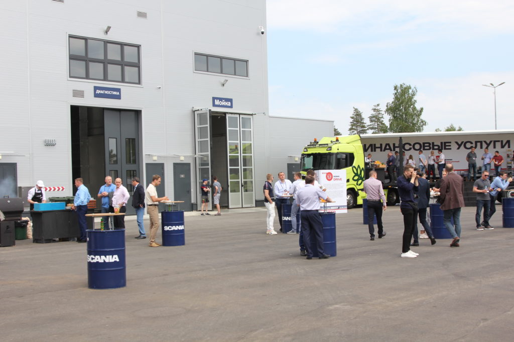 В Нижегородской области состоялось торжественное открытие дилерской станции Scania