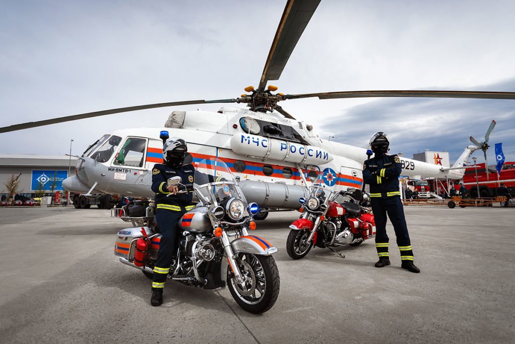 Крутые спасатели: зачем МЧС мотоциклы Harley-Davidson