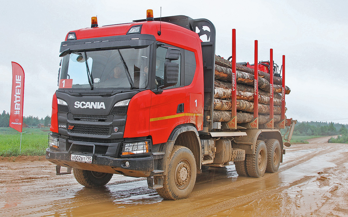 Грузовые внедорожники Scania: испытали новинки в подмосковном карьере