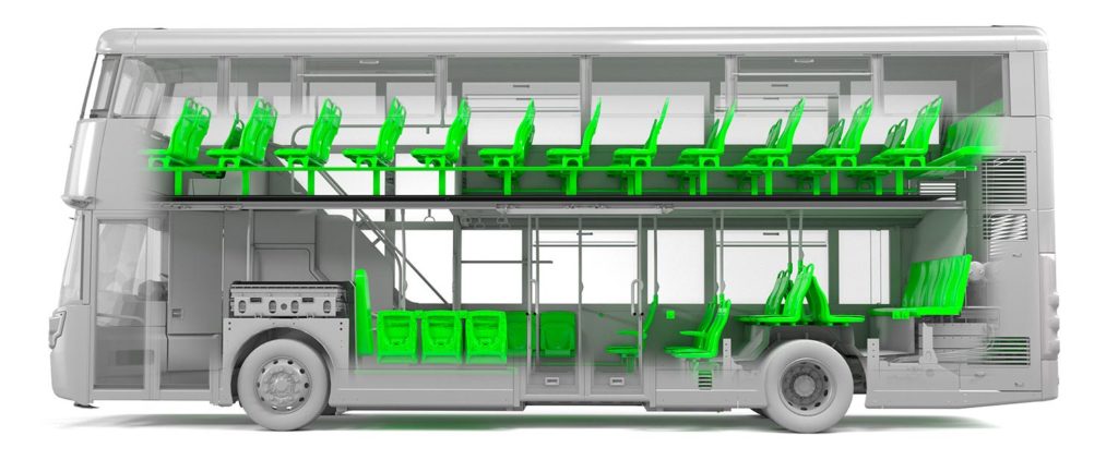 Двухэтажный водородный автобус Wrightbus прибыл в Бирмингем