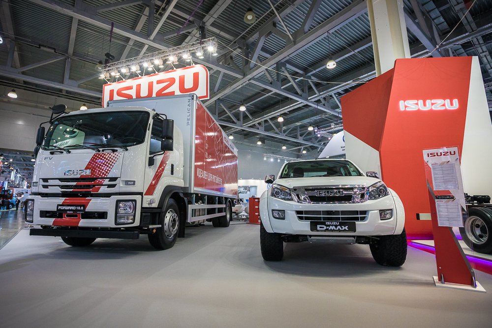 Пикап, топливозаправщик, самосвал, автобус: ISUZU RUS дает анонс премьер на выставке COMTRANS 2021