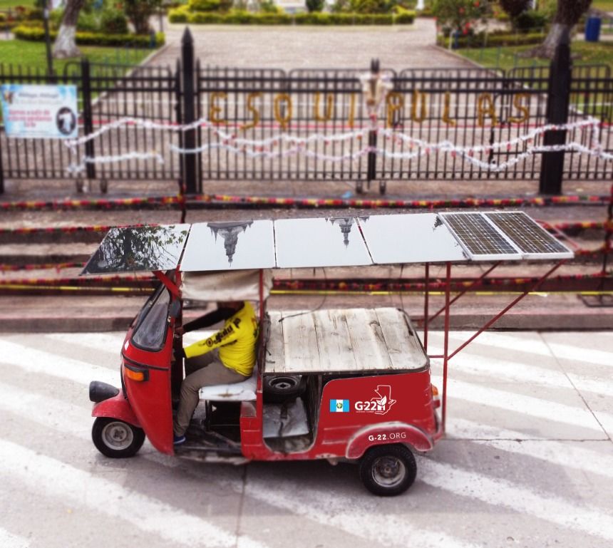 Тук-тук на солнечных батареях и автомобиль-корзина: в ООН показали транспорт для бедных