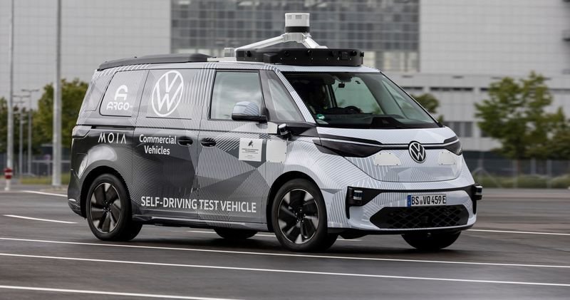VW начал тестировать беспилотники на улицах Гамбурга