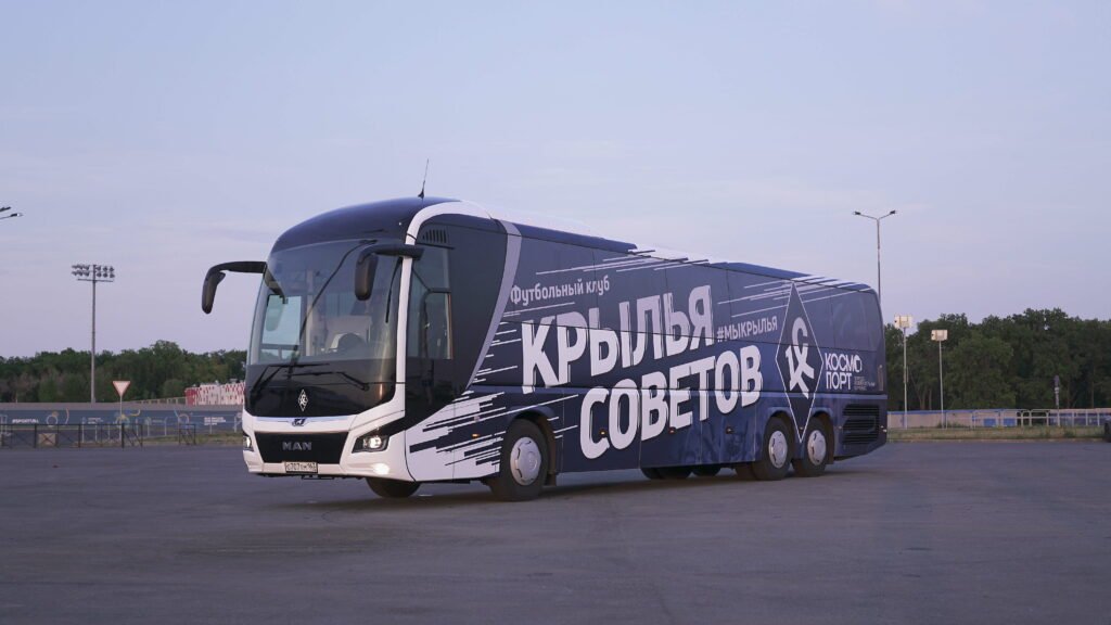 ФK «Крылья Советов» получили 440-сильный автобус MAN