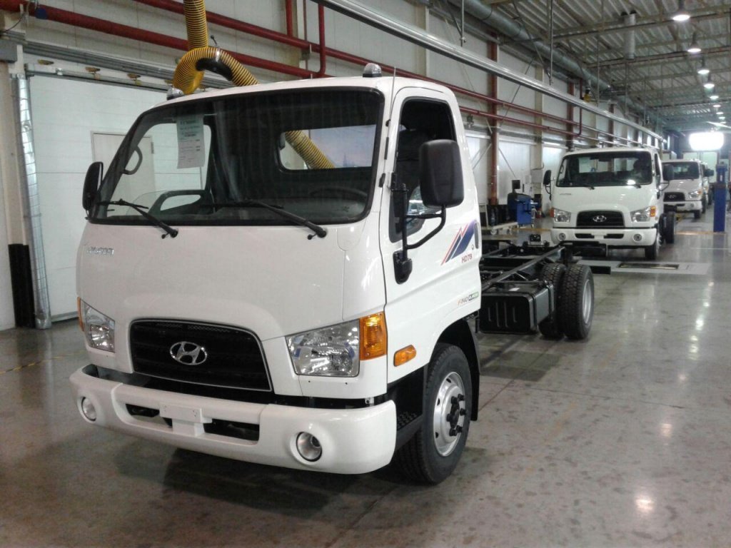 В России прекратился выпуск самых популярных грузовиков Hyundai