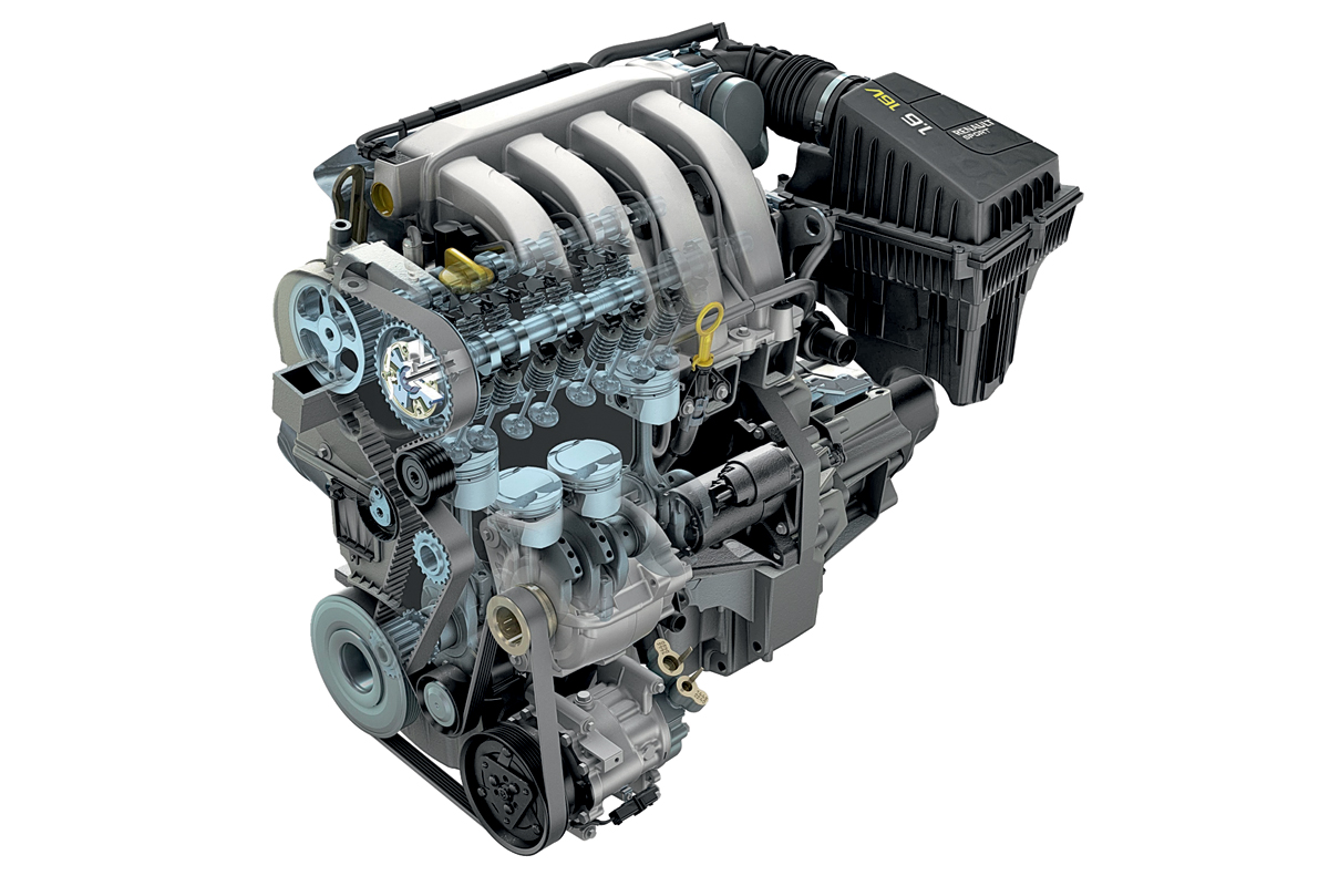 Двигатель Рено Логан 2 1.6 16 клапанов