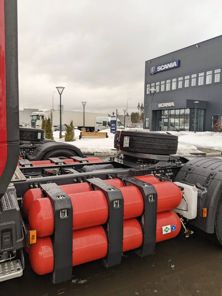 Scania поставила в Россию более полутысячи единиц газомоторной техники