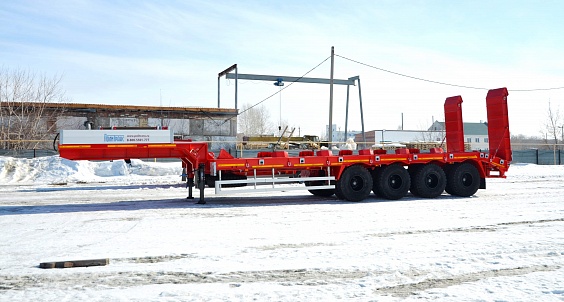 В России построили полуприцеп-тяжеловоз для Чукотки: он везёт 87 тонн и не боится бездорожья