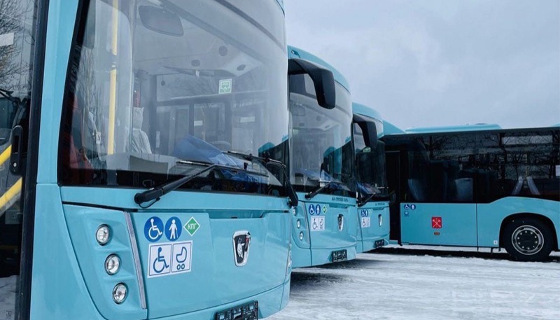 Татарстан поставил в Петербург  низкопольные автобусы НЕФАЗ