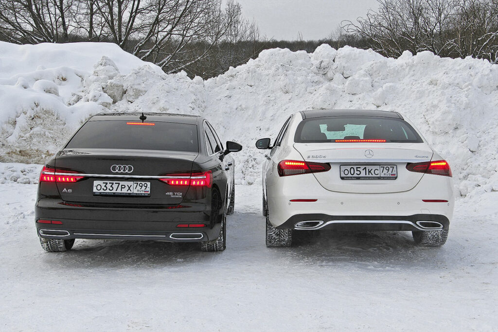 Audi A6 против Mercedes-Benz E-class: что показало сравнение двух седанов
