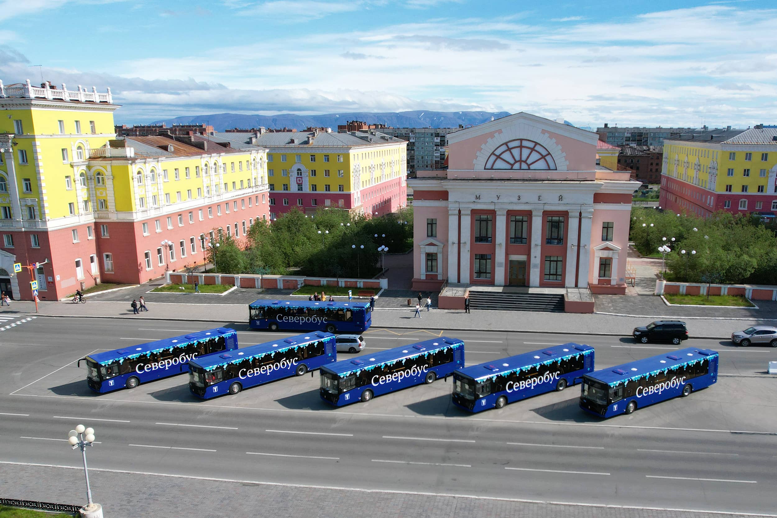 «Северобус»: в России построили автобусы для экстремального холода