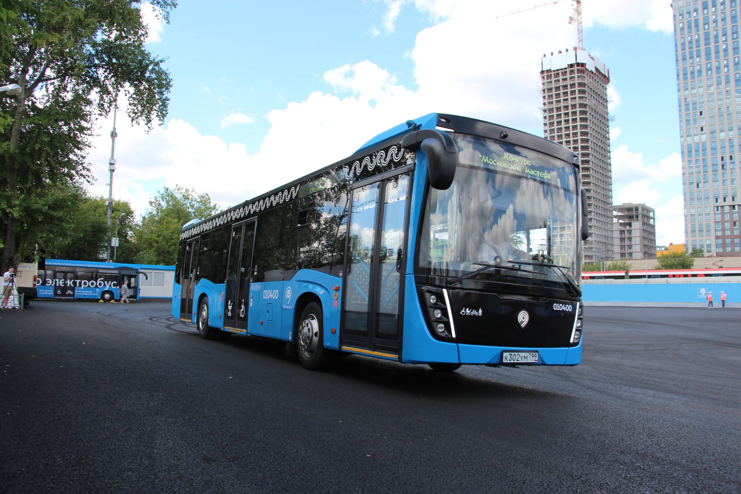 Битва категории D: в Москве прошел конкурс водителей автобуса