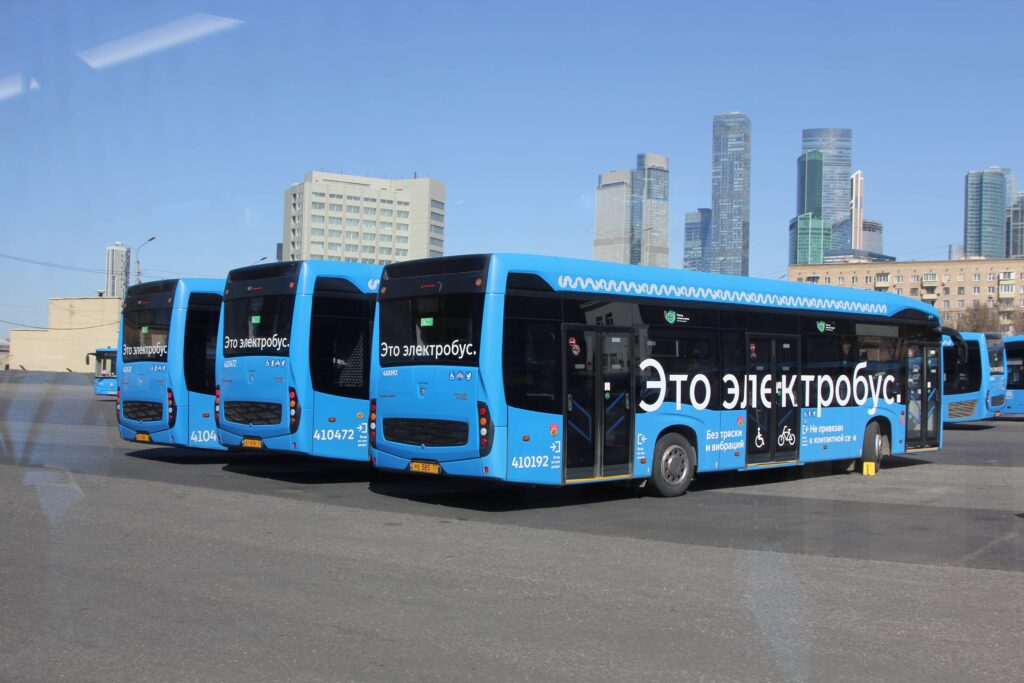 До конца года Москва получит 100 новых электробусов