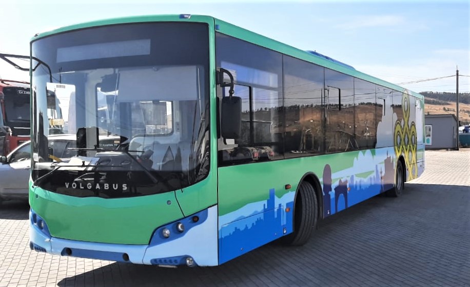 С кондиционером и без ступеней: столица Бурятии получила современные автобусы «Волгабас»