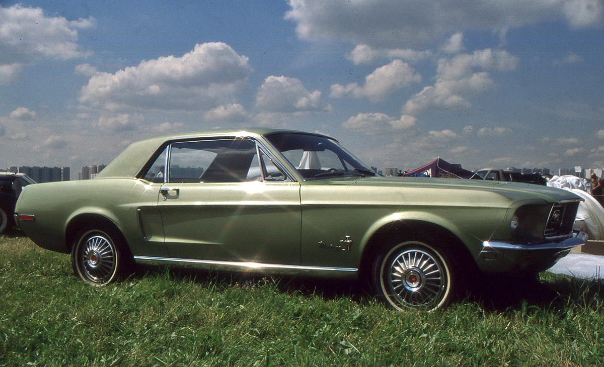 Ford Mustang, принадлежавший некогда балетмейстеру Шамилю Ягудину.