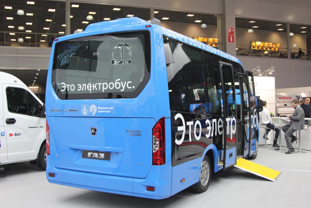 ГАЗ представил электробус «Газель e-City»