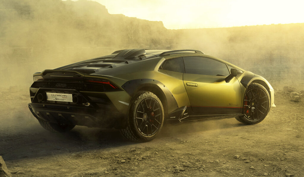 Lamborghini апокалипсиса: представлен внедорожный Huracan Sterrato