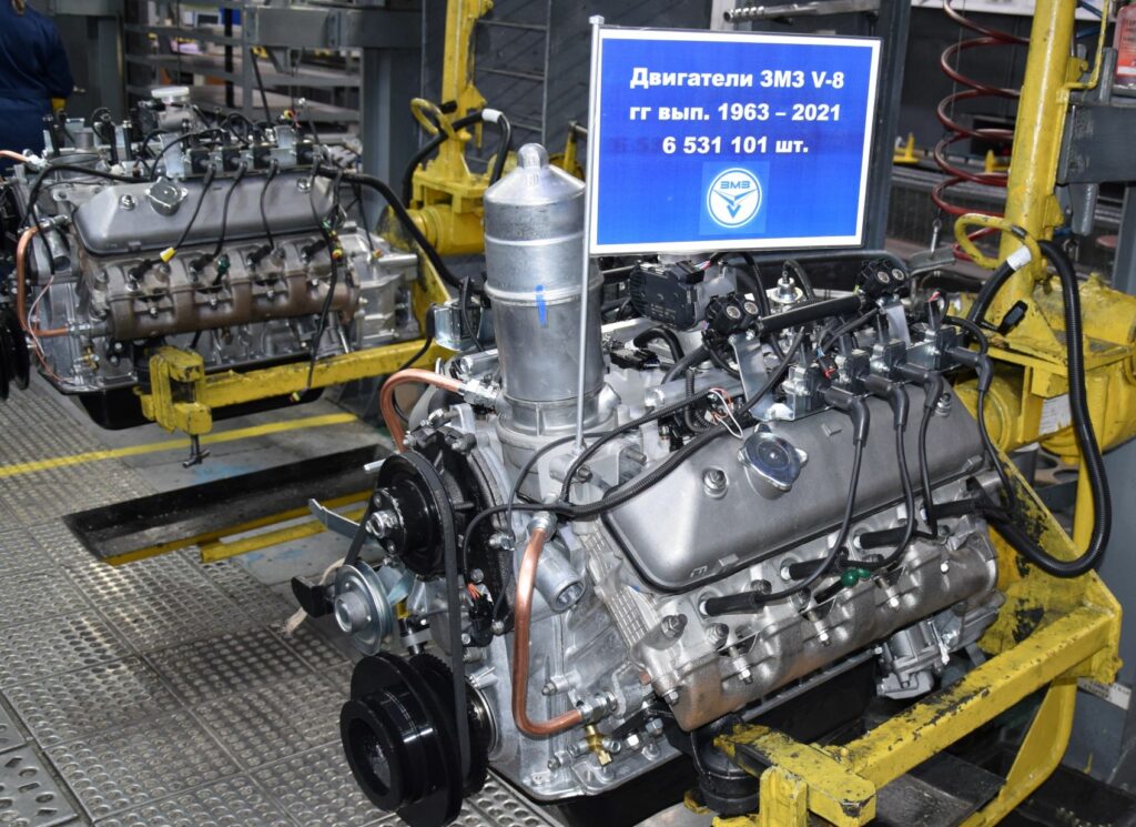 В России возобновят производство моторов V8: их разработали в 1963 году