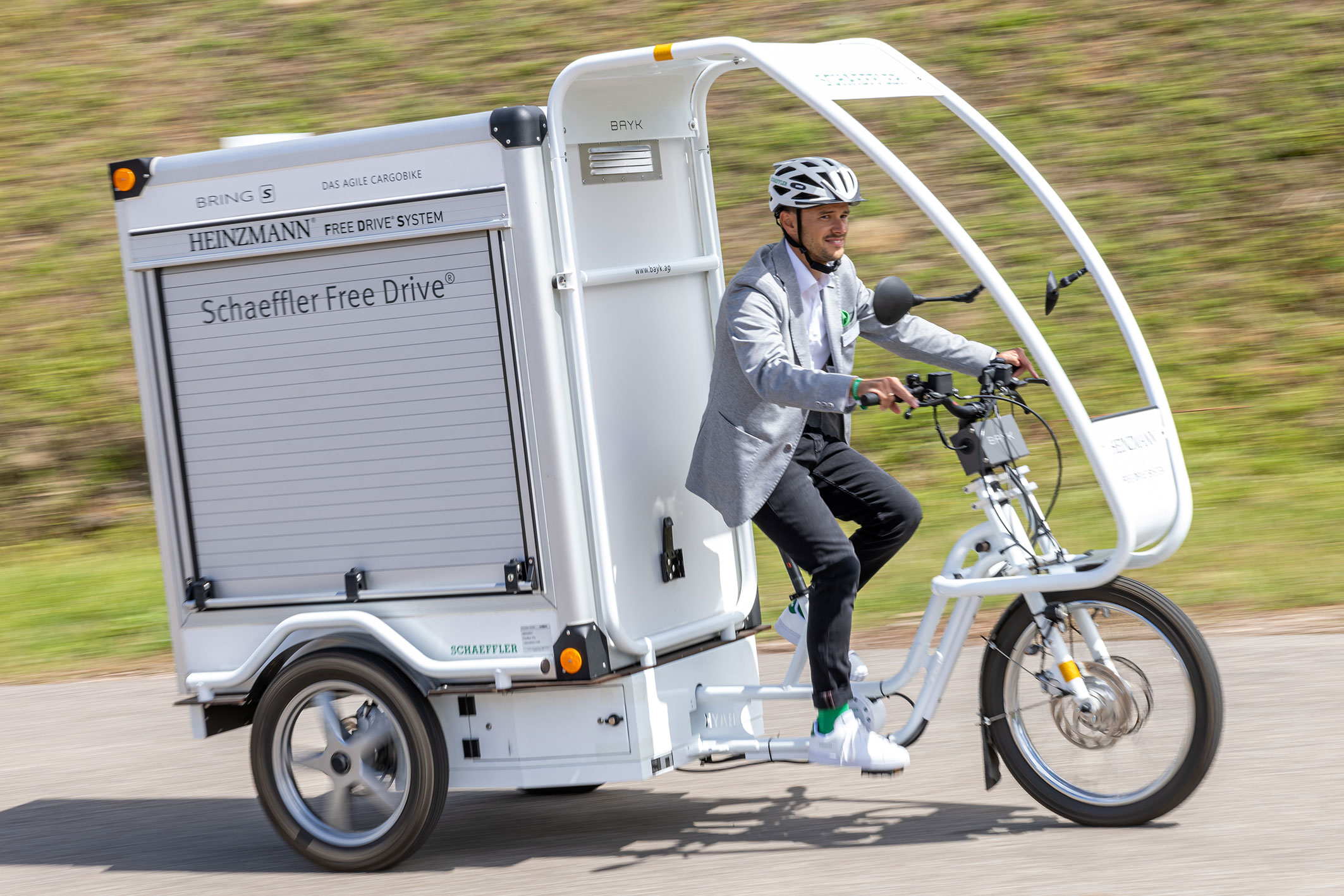 В Германии создали гибридный велосипед для курьеров