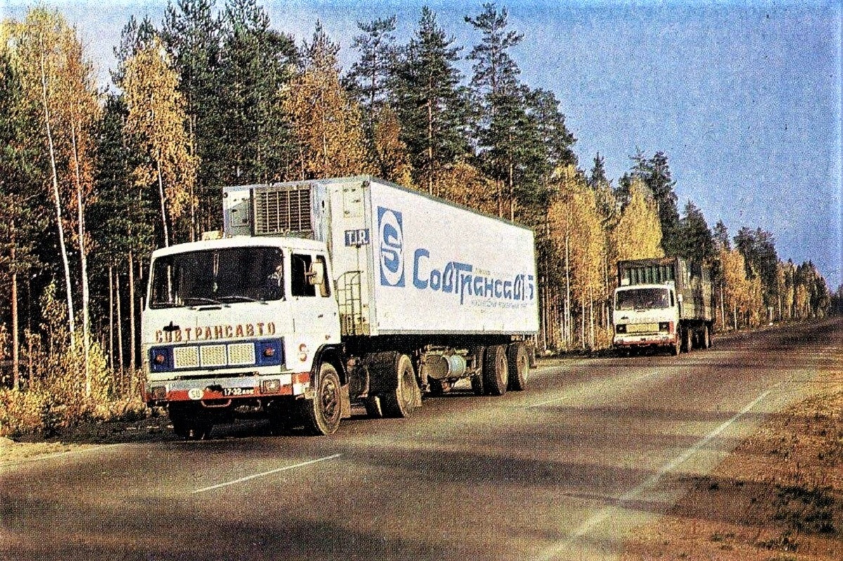 От «Колхиды» до Volvo: на чем ездили дальнобойщики в СССР