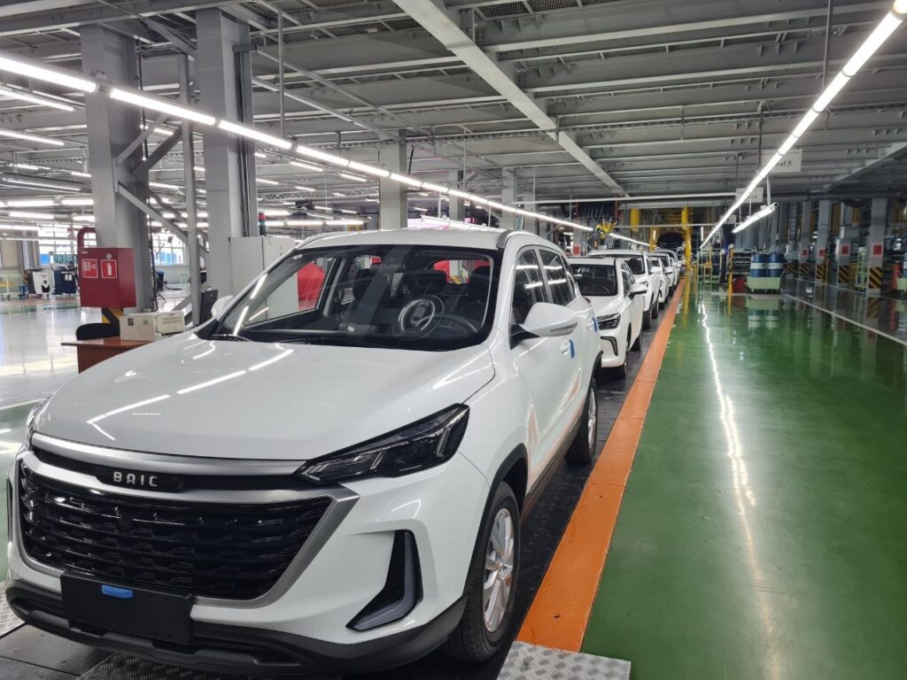 В России запущено производство автомобилей нового китайского бренда