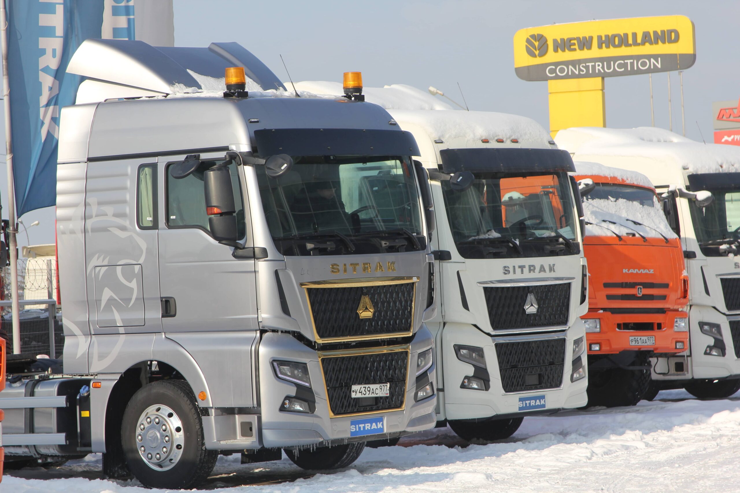 Названы 10 самых популярных грузовиков в России