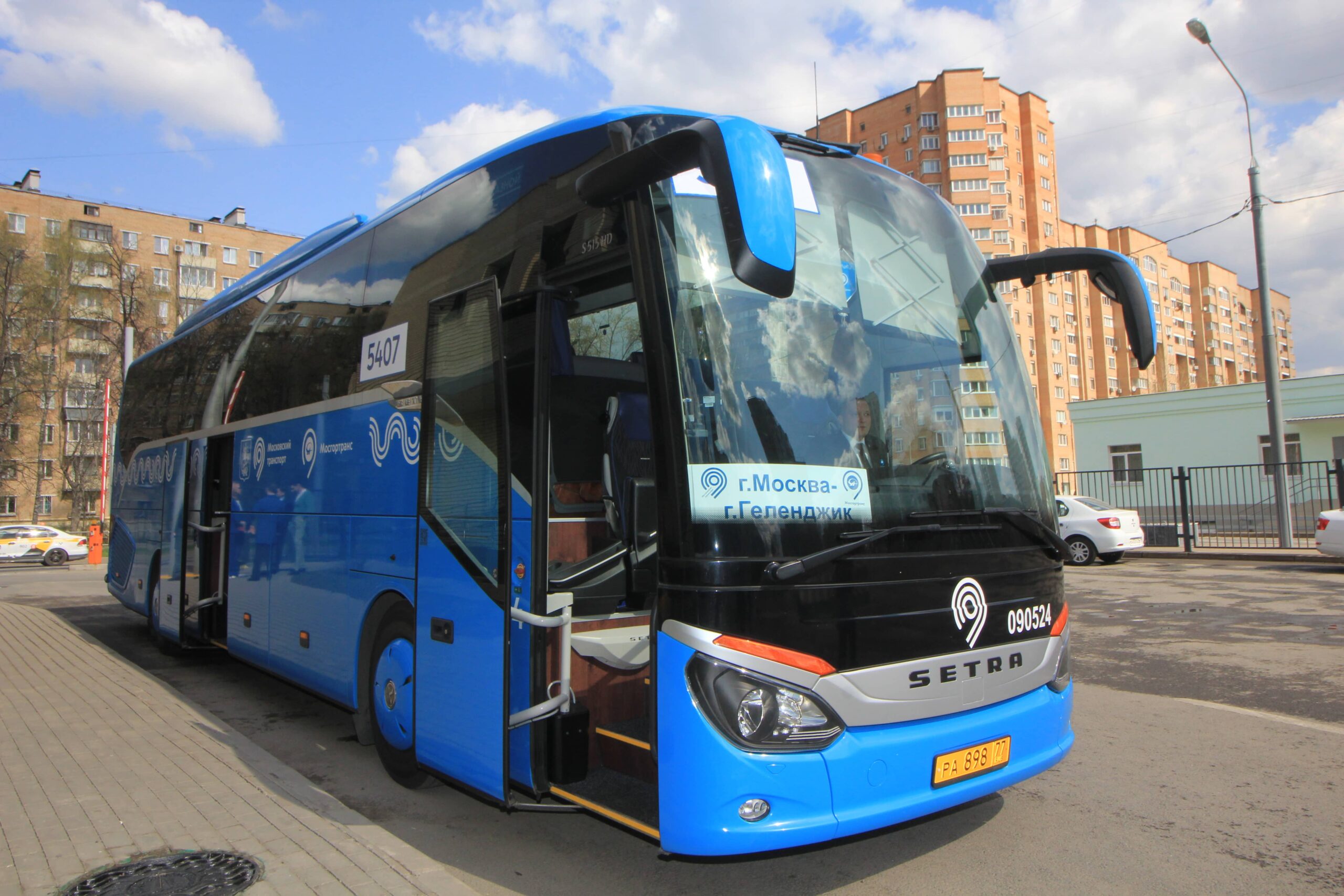 Мосгортранс запускает автобусные рейсы в Ялту и Геленджик