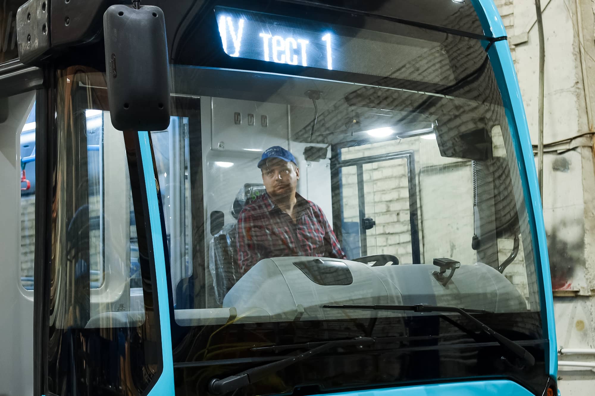 В России построили большой электробус «Орион»