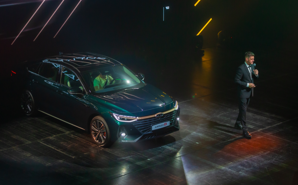 Chery представила в Барвихе седан бизнес-класса Arrizo 8