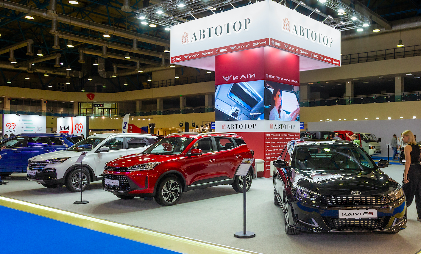 «Автотор» презентовал шесть новых моделей от брендов BAIC, KAIYI и SWM