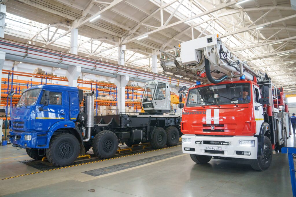 Ивановский завод «Автокран» запустил производство пожарных телескопических лестниц