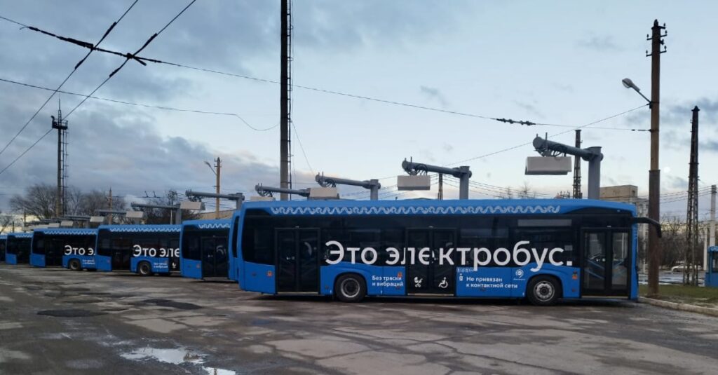 КАМАЗ поставил десять электробусов в Волгодонск