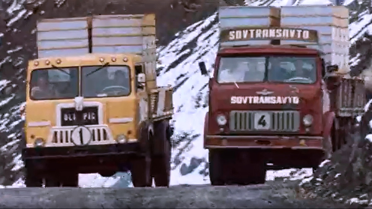 Советский МАЗ-516 и итальянский Olimpic, он же — FIAT