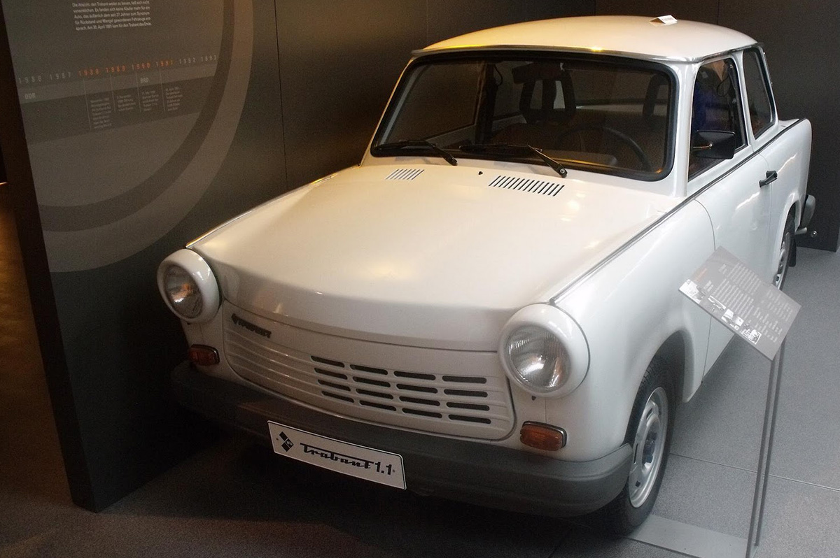 Последний вариант народной машины ГДР — Trabant с мотором Volkswagen