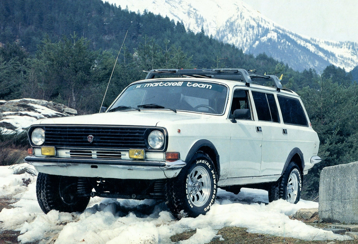 Вершиной творчества братьев Марторелли можно считать кроссовер Volga-2477‑Automec 4WD с передним ведущим мостом от ВАЗ-2121 «Нива». В 1984 году прототип осмотрели представители Горьковского автозавода, однако по ряду причин о производстве не могло быть и речи.