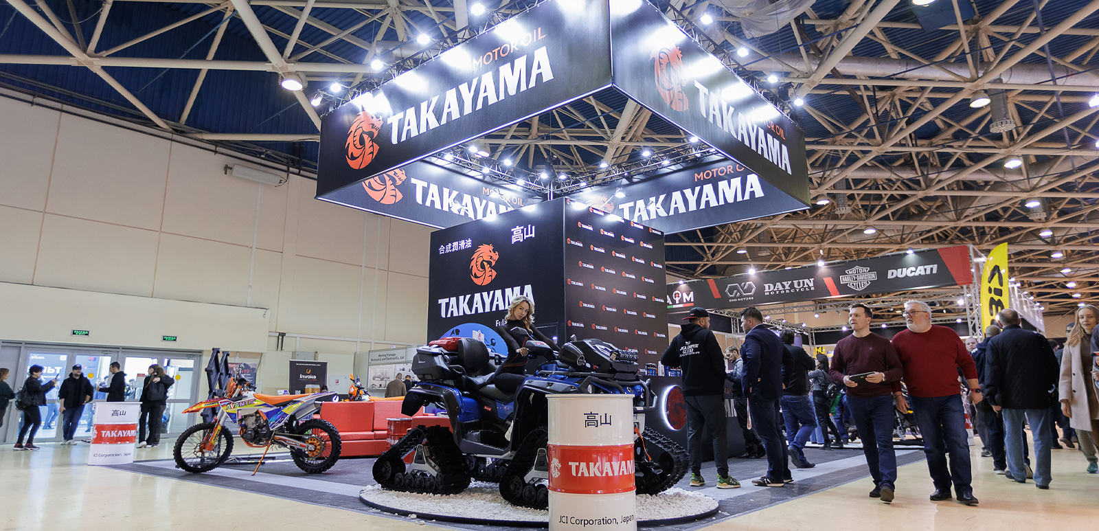Takayama представила новинки для мототехники на выставке «Мотовесна — 2024»