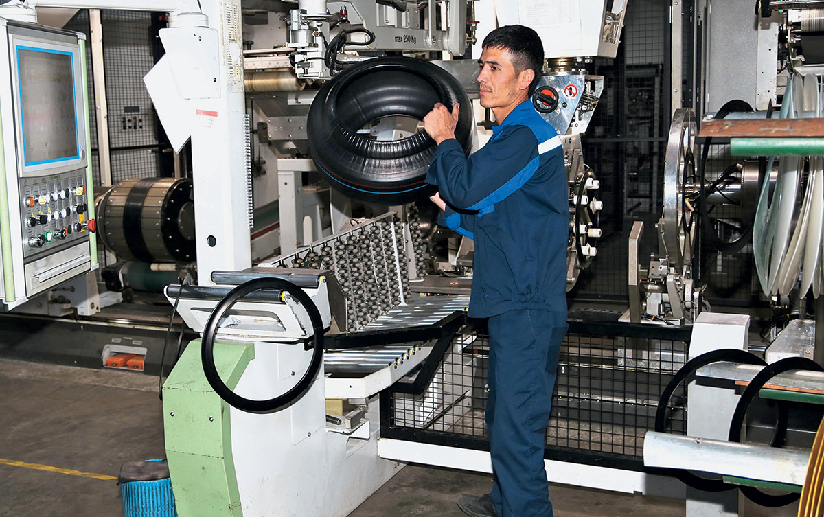 Резинотехнический завод Birinchi: как делают шины в Узбекистане